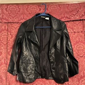 Leather jacket